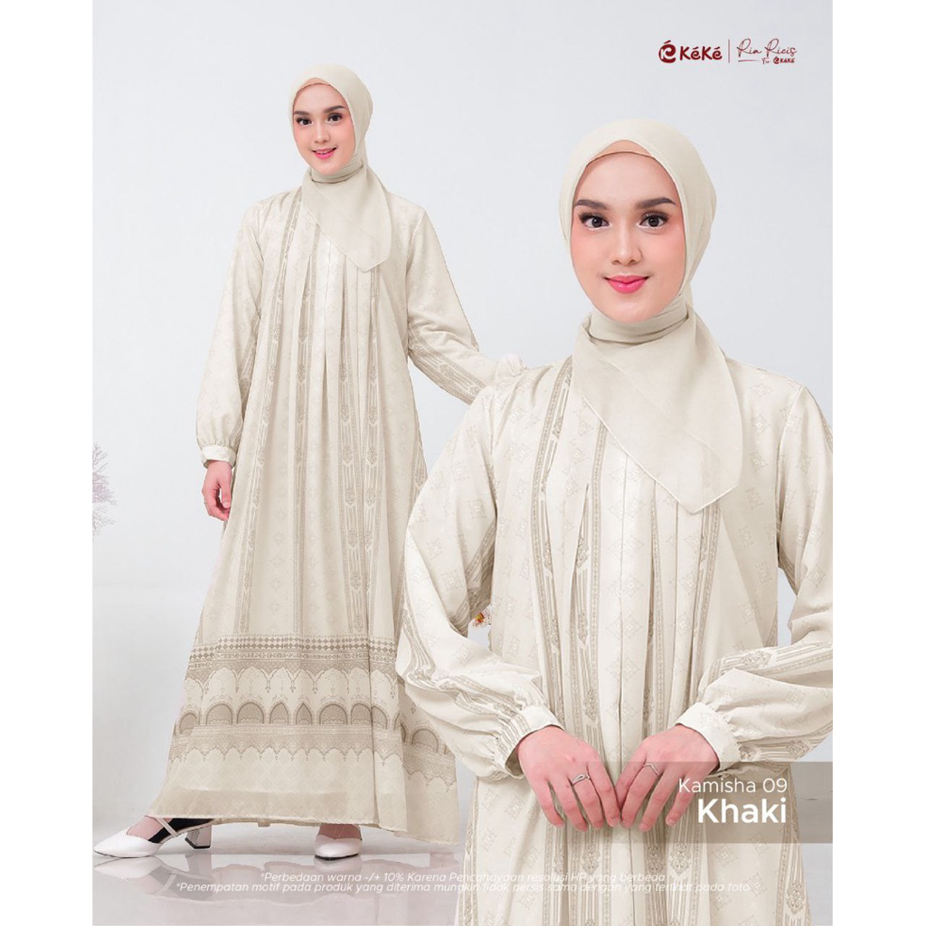 KEKE ORI RIA RICIS TERBARU GAMIS BUSANA MUSLIMAH KAMISHA 09