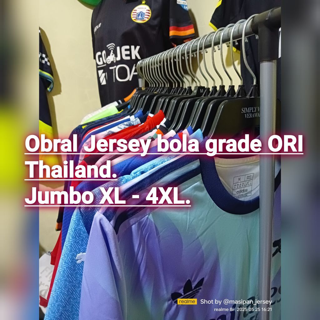 obral Jersey bola grade ORI Thailand