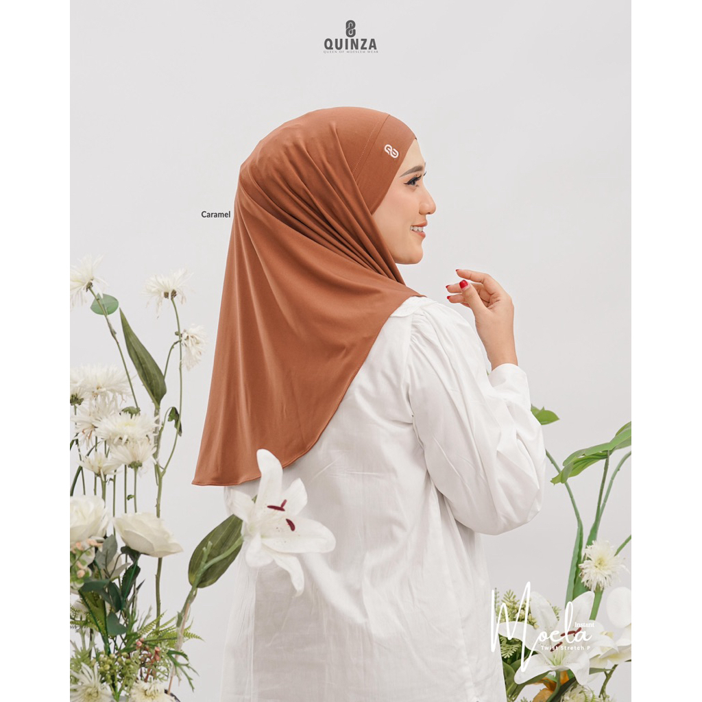 Hijab Pashmina Instan Twist Stretch Premium Moela By Quinza