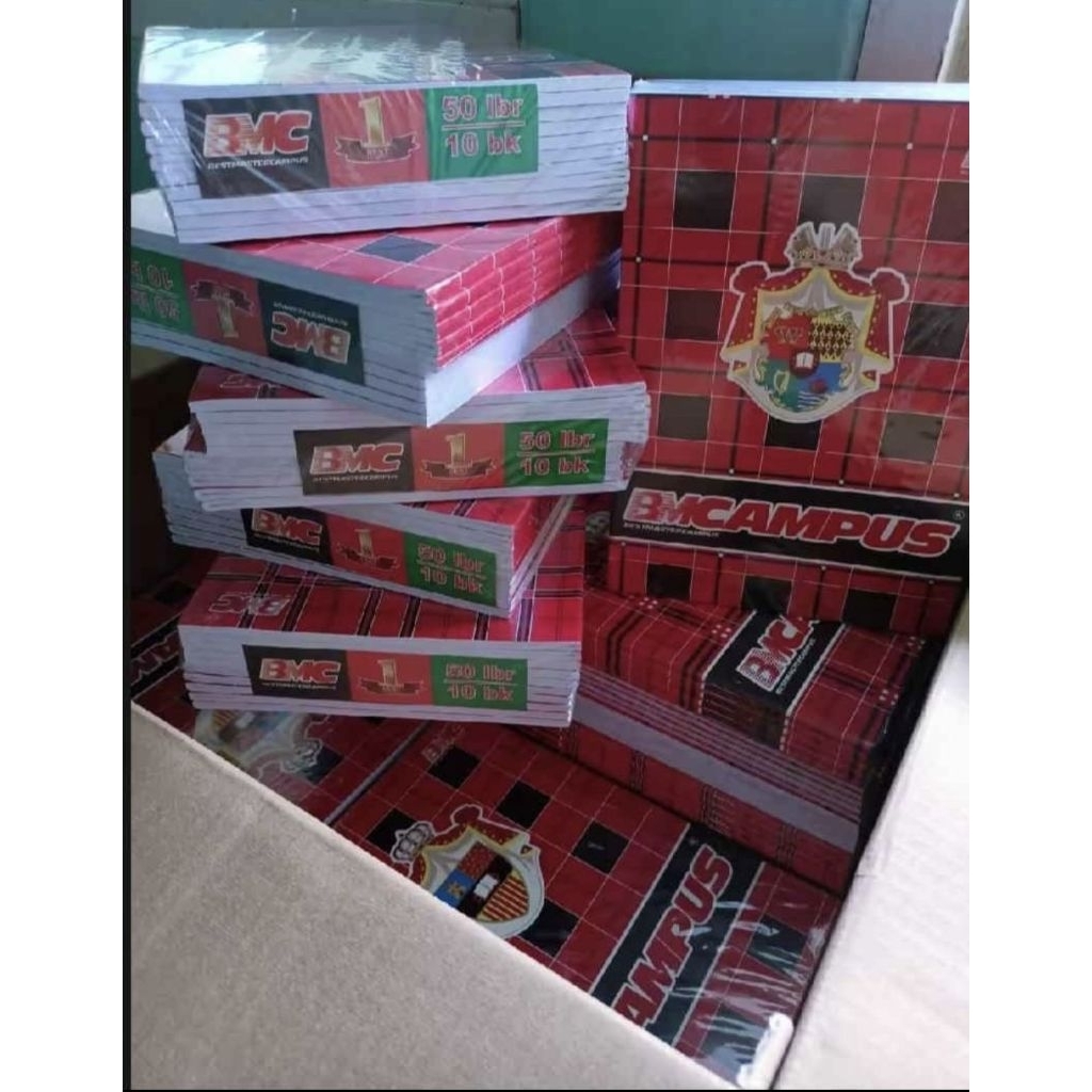 

BUKU TULIS BMCAMPUS 50 LEMBAR