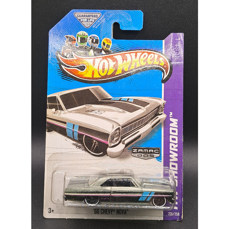 2013 Hot Wheels - ‘66 Chevy Nova - Zamac