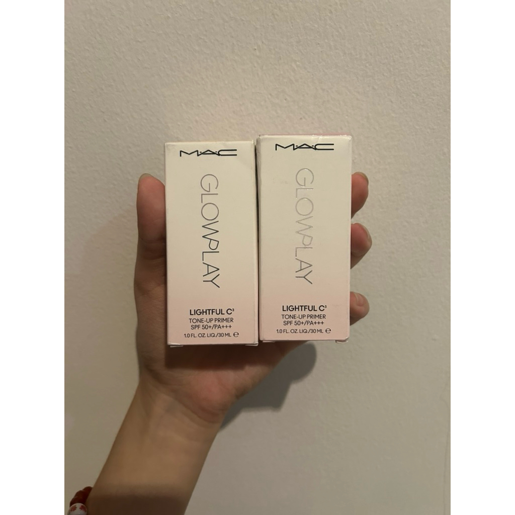 MAC Glow Play Lightful C3 Tone-Up Primer SPF 50+/PA+++ 30ML / Tinted Primer Face Base not nars esqa