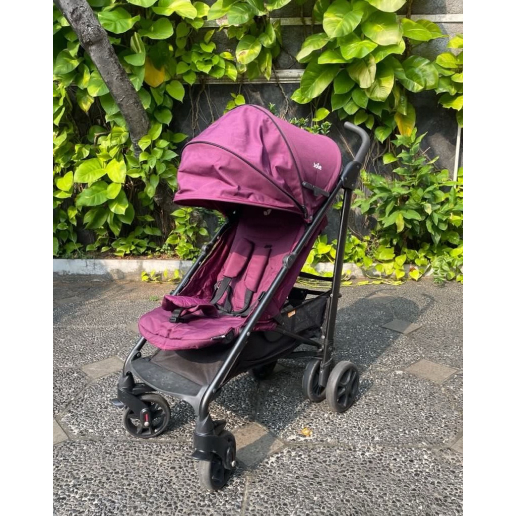 [Preloved] JOIE Stroller Meet Brisk, warna ungu