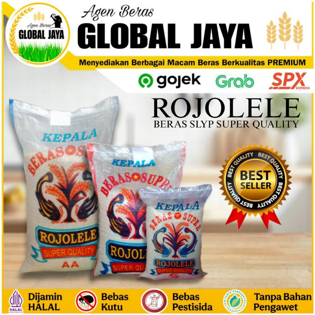 

Beras Rojolele 5L 10L 20L dan 25 Liter