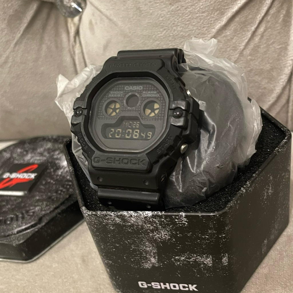 jam tangan casio gshock DW5900BB full black