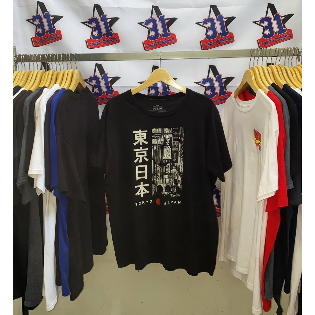 T-shirt tokyo japan | kaos second murah original