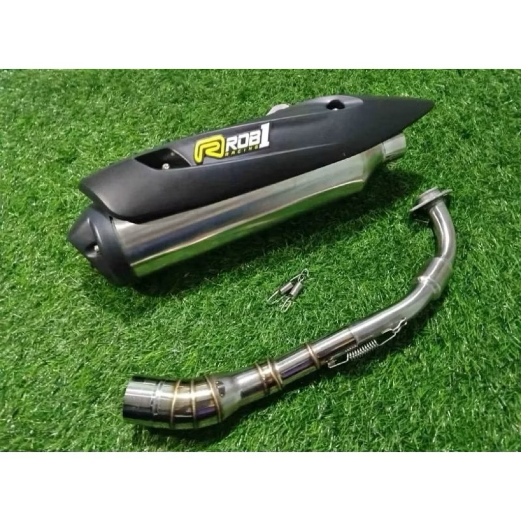 KNALPOT ROB1 STANDAR RACING STENLIST MODEL ROB1 BEAT MIO VARIO PCX AEROX NMAX