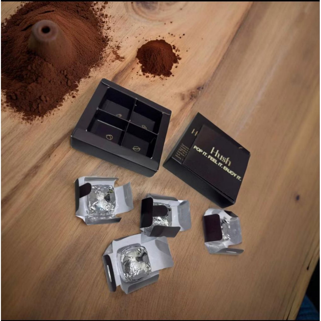 

Hush Chocolate Dark Chocolate for couple 32 gr