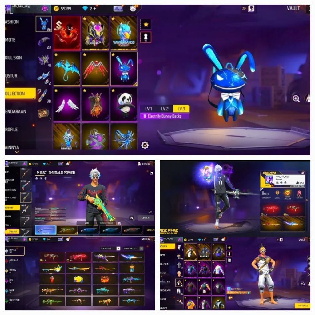 JUAL AKUN FF / GAME PC