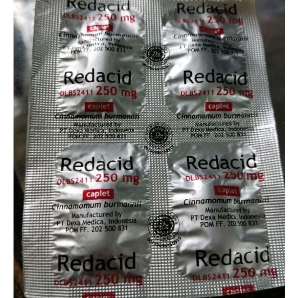 Redacid 250mg /tablet
