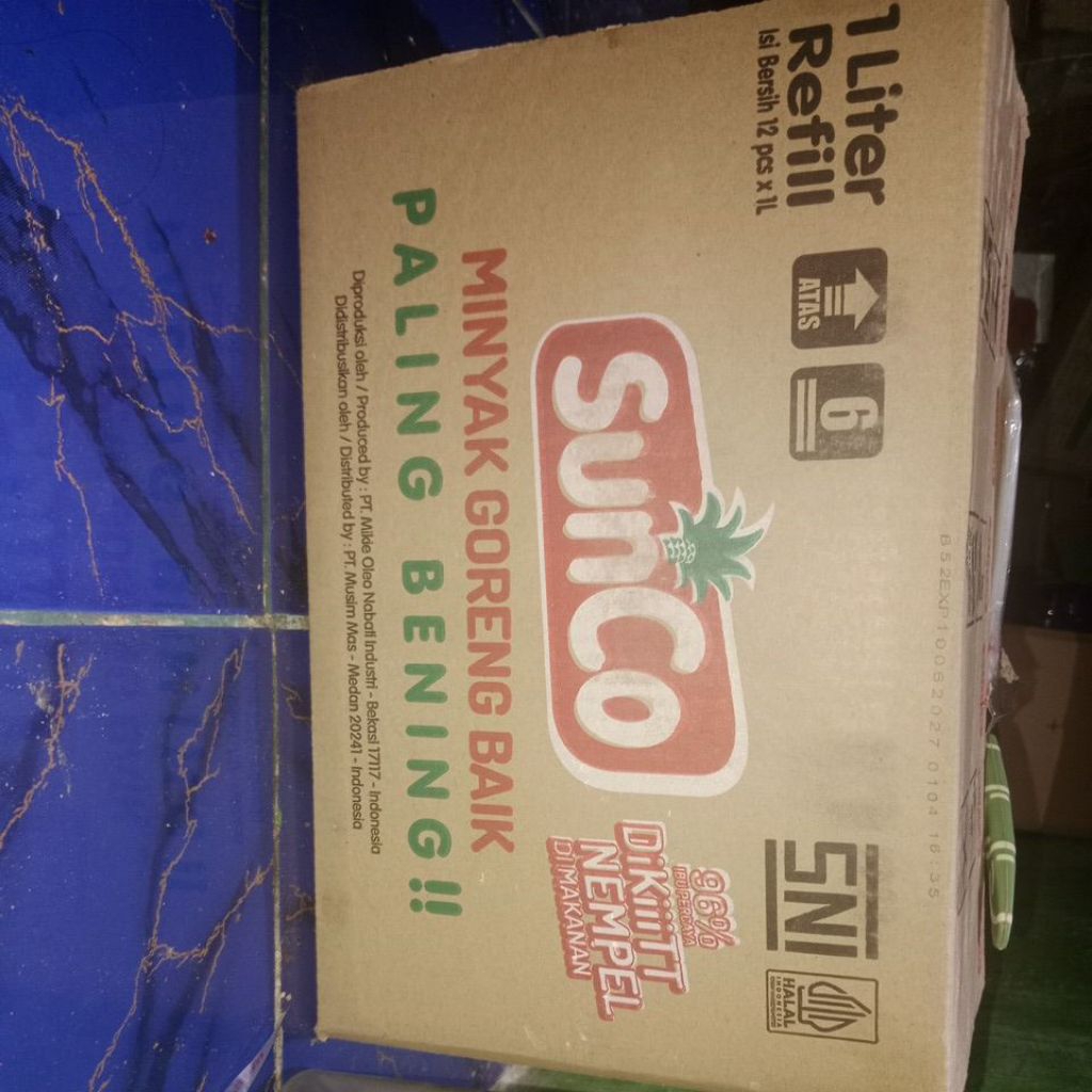 

sunco 1dus kemasan 1 liter