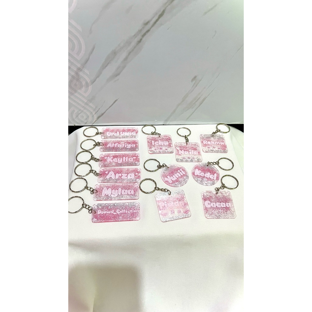 keychain acrylic custom