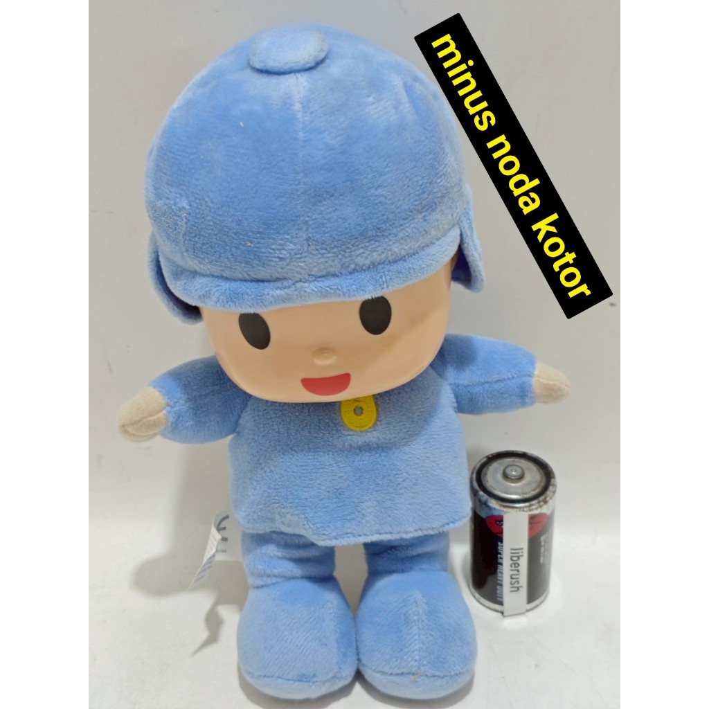 Bandai pocoyo nina plush doll boneka figure