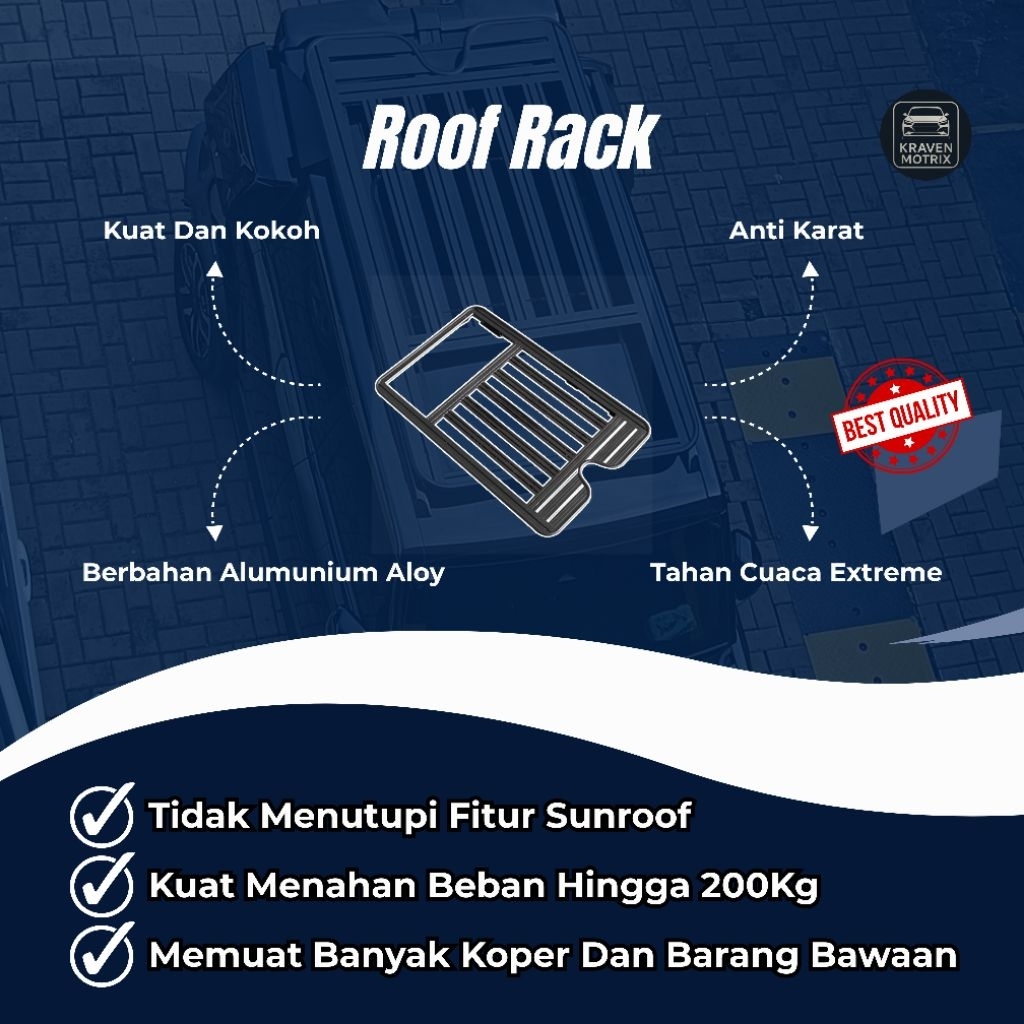 Chery J6 Roof Rack / Roof Rack Chery J6 / Aksesoris Chery J6 / Accesories Chery J6 / Chery Roof Rack