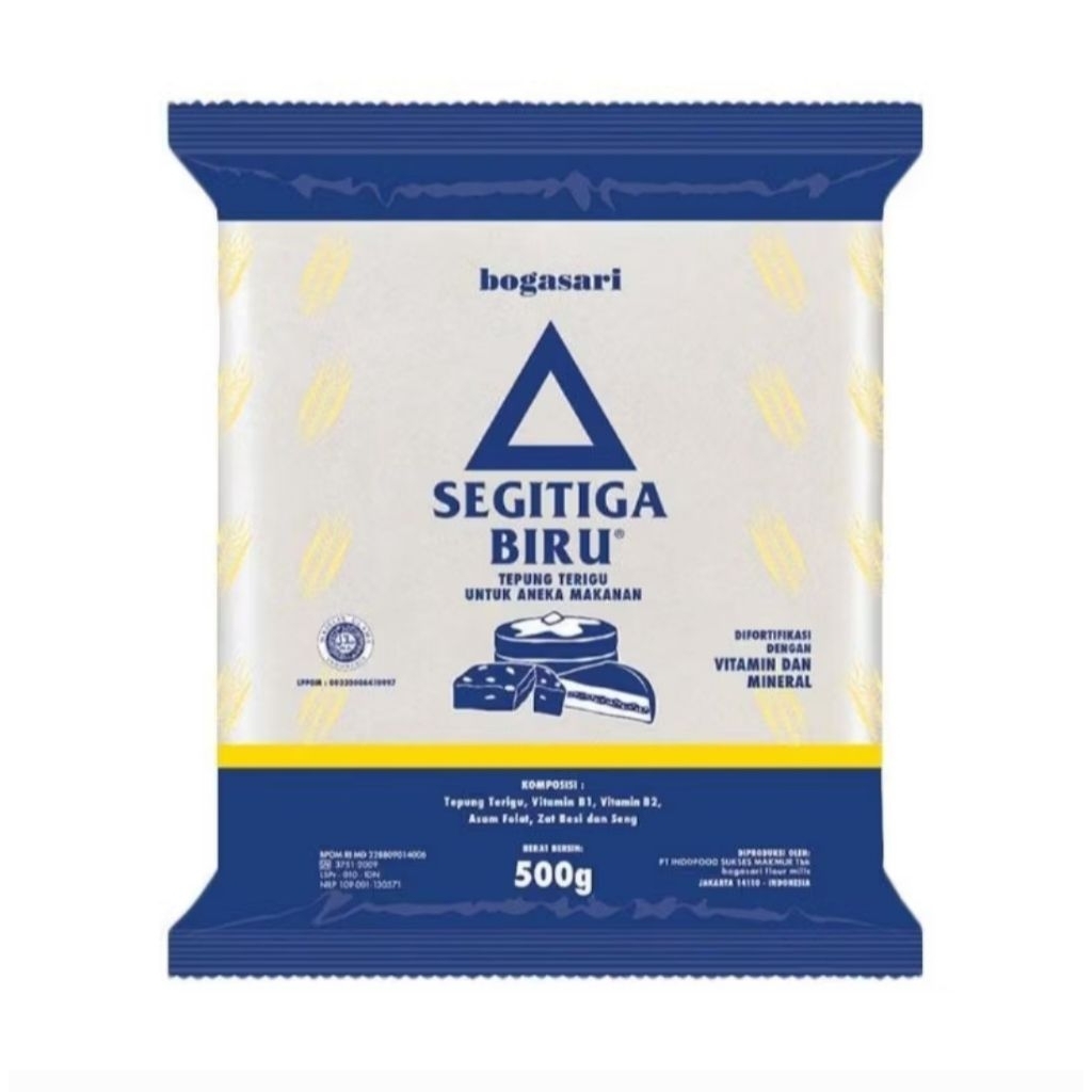 

Tepung Terigu Segitiga Biru 500gr - sfr