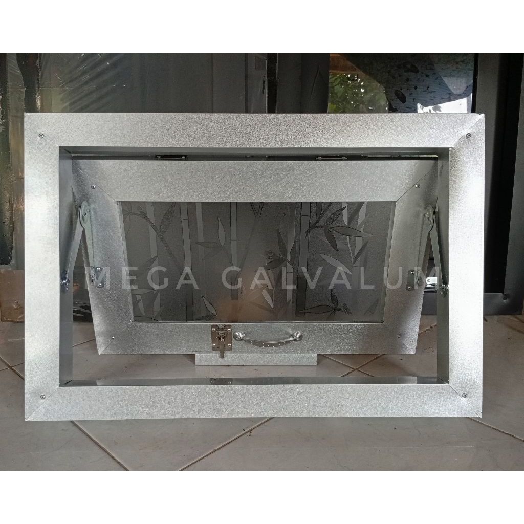 Jendela Boven Galvalum Buka Tutup | Jendela Horizontal | Jendela Dapur