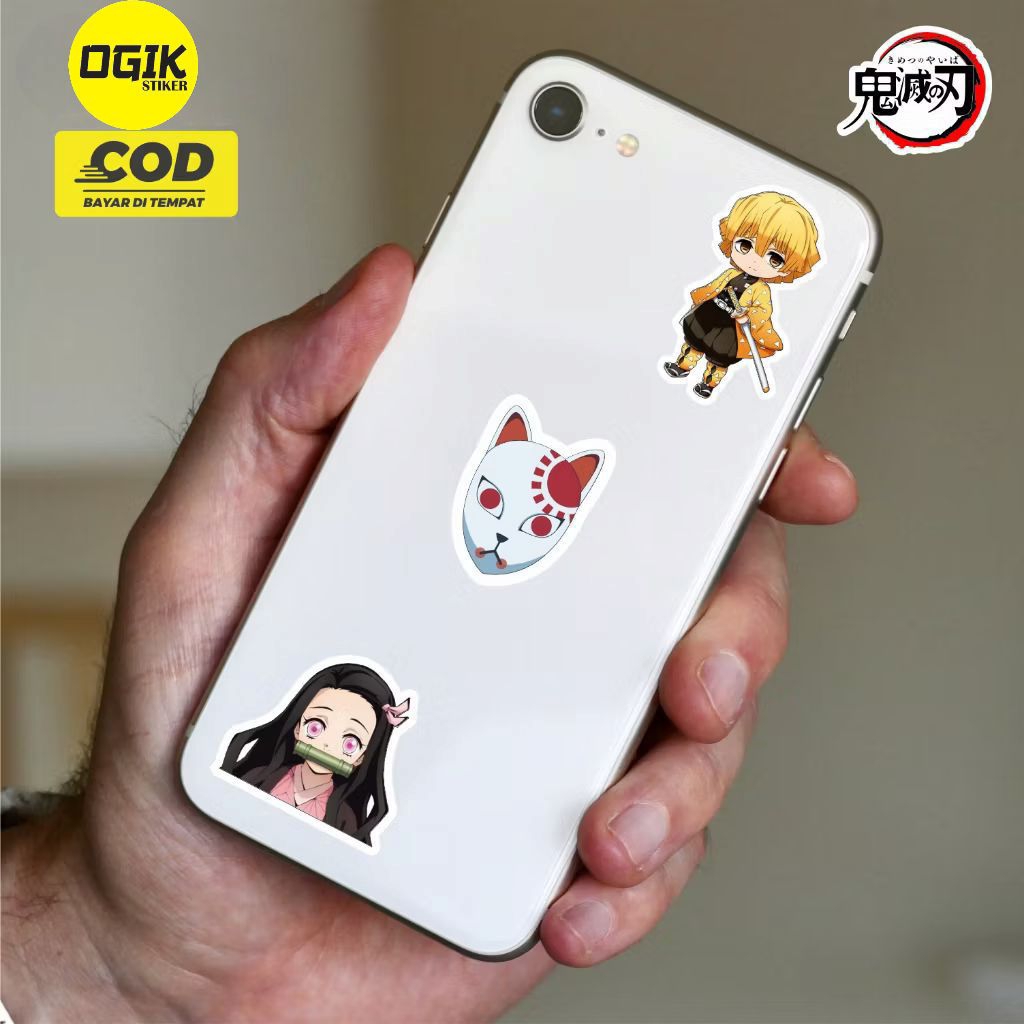 sticker anime karakter kimetsu no yaiba