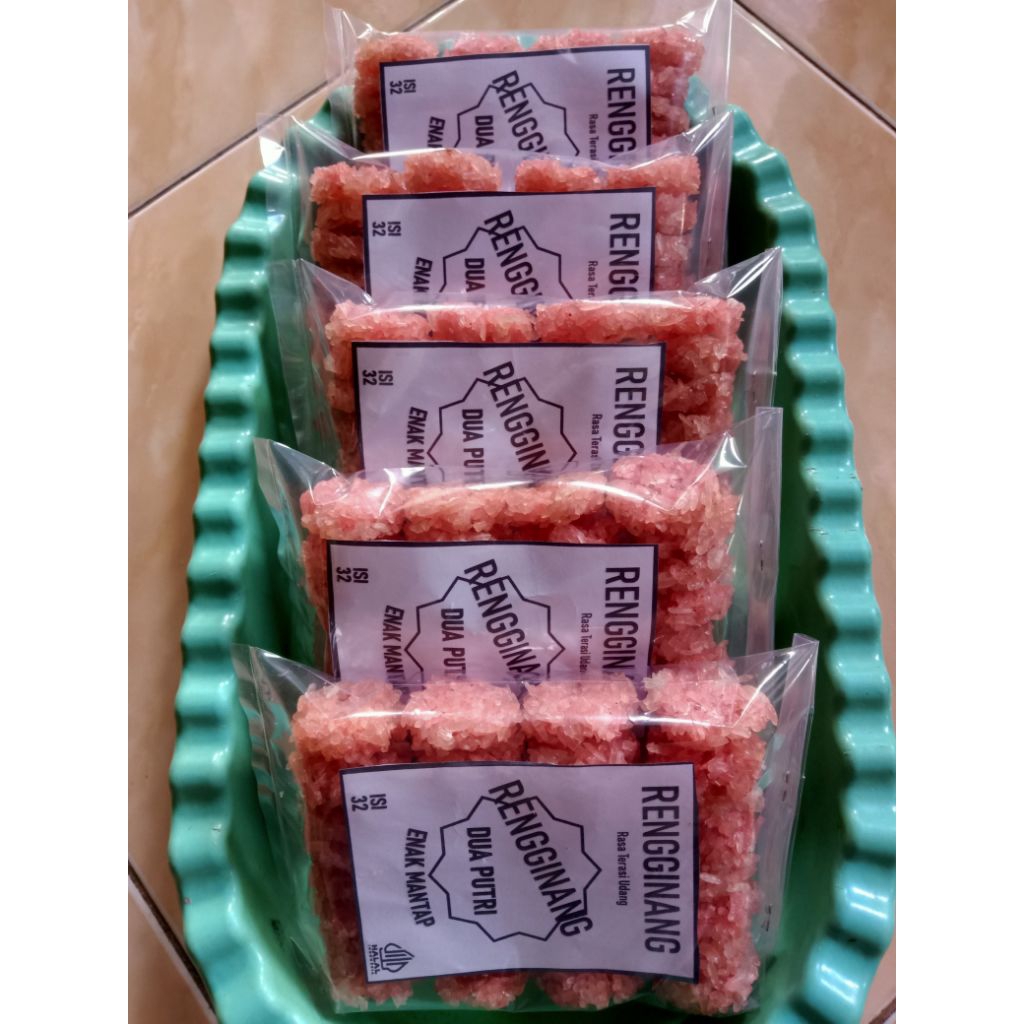 

rengginang mentah mini terasi udang ketan asli premium isi 32