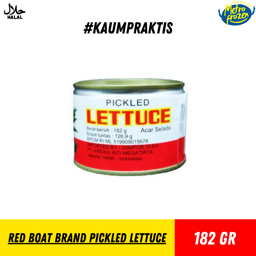 

Red Boat brand pickled Lettuce 182gr //acar selada