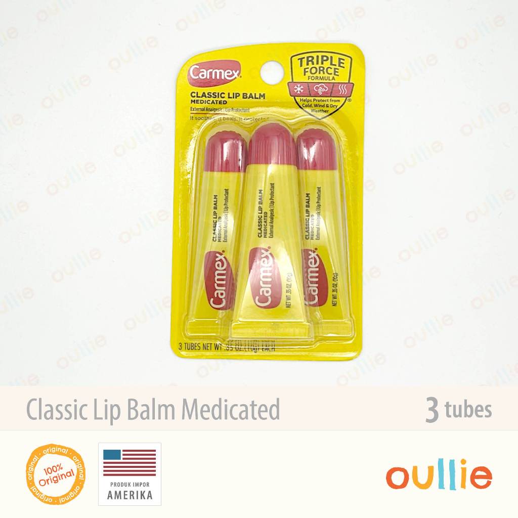 Carmex Classic Original Lip Balm Medicated