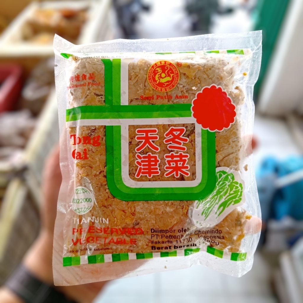 

Sawi Asin Tong Cai 250 gr / Tongcai / Tongcay / Tung Chai / TangChai
