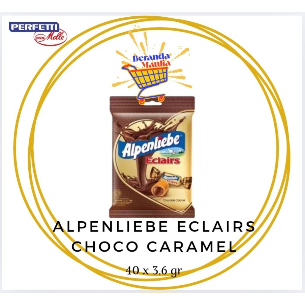 

Alpenliebe eclairs choco caramel isi 40pcs