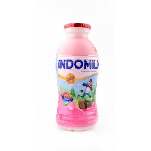 

Indomilk Strawberry Botol 190ml