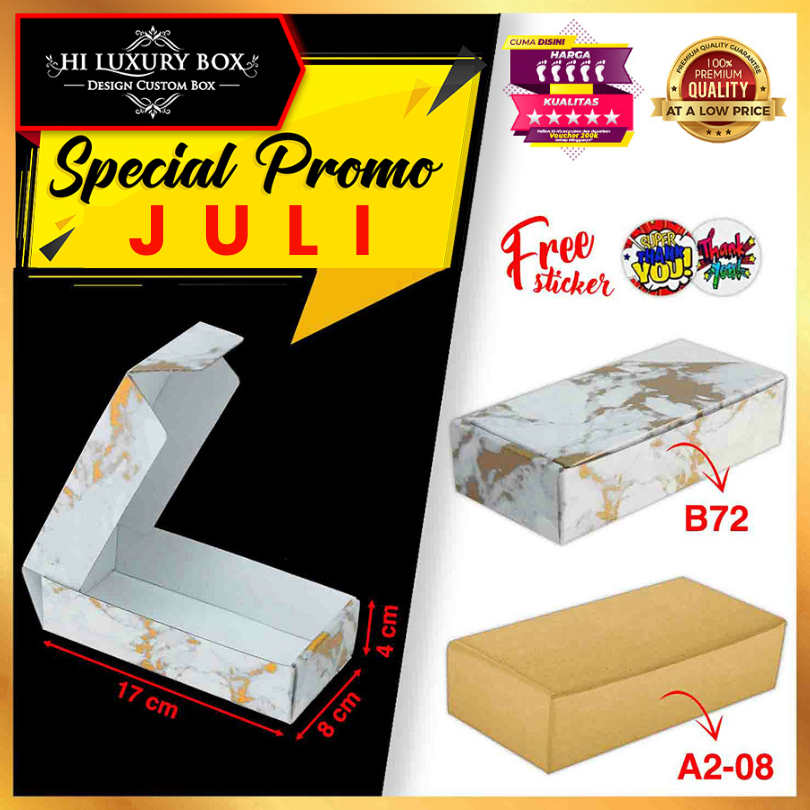 

Kotak Kado | Packaging Aksesoris | Box Souvenir | Kraft | Murah 17x8x4