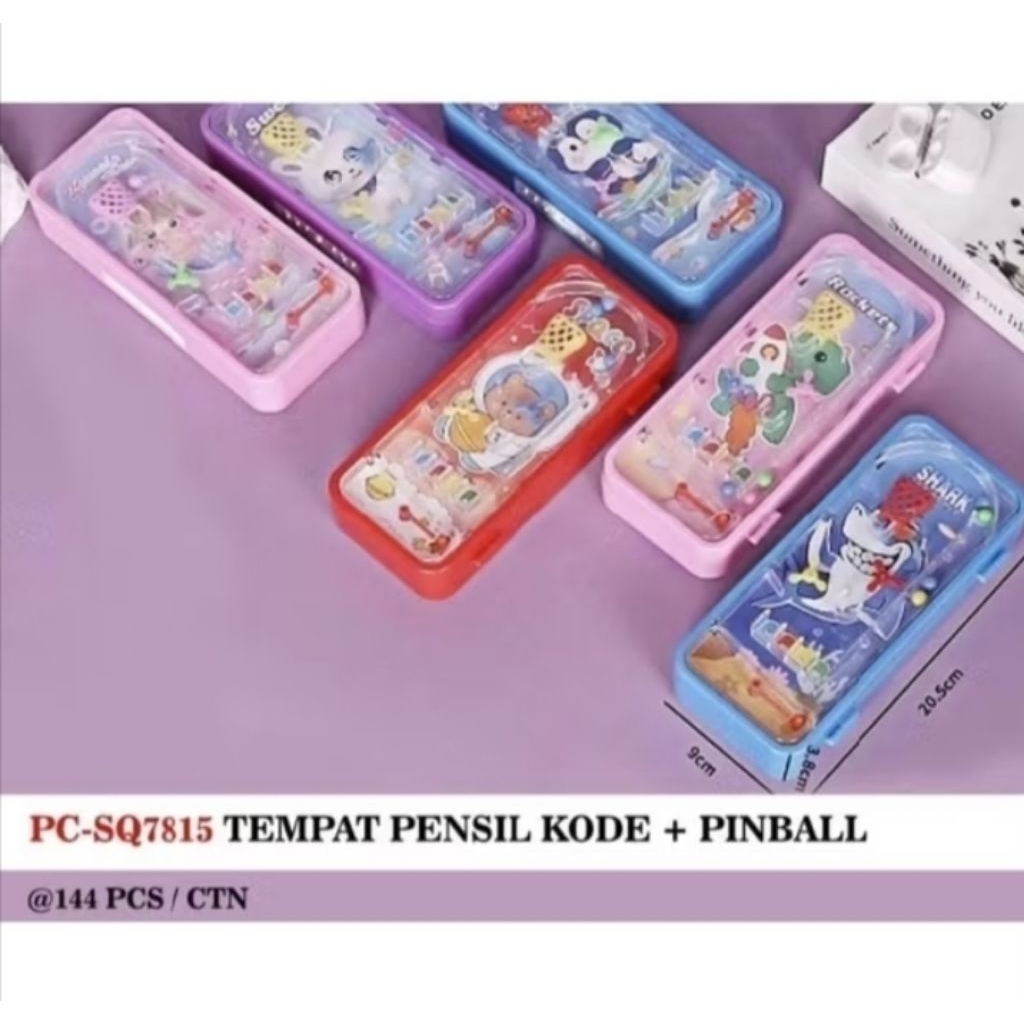 

Tempat Pensil Karakter + Game Ball