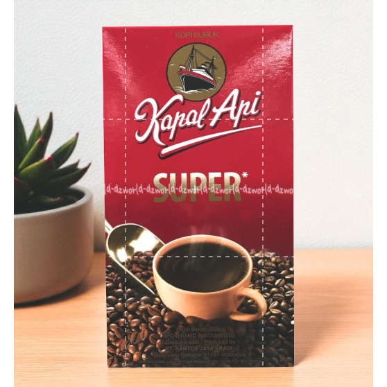 

Kapal Api Super 250gr Kopi Bubuk Instan Kapalapi Powder Coffee Powder Cofee Tanpa Gula