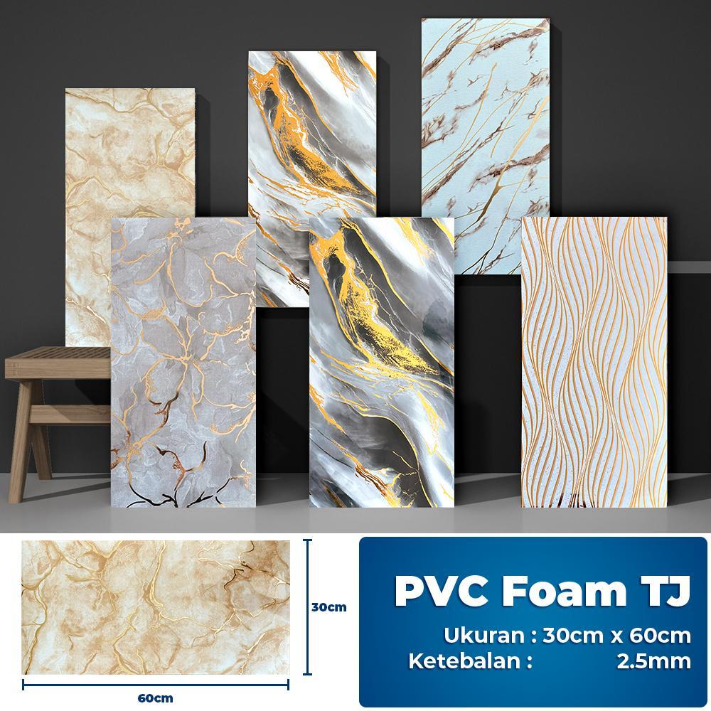 BEST WALLPAPER 10PCS wallpaper dinding vinyl marmer 30x60cm / Wallpaper Dinding kamar aesthetic / wa