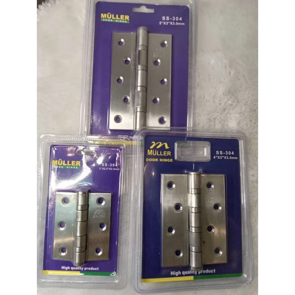 Engsel Pintu Muller/Muller High Quality Pintu Rumah 3inch, 4inch dan 5inch