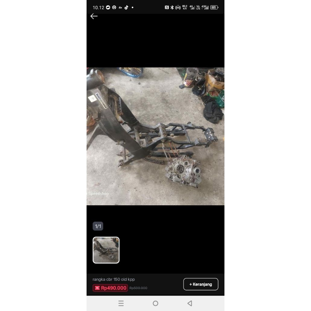 rangka cbr old Kpp