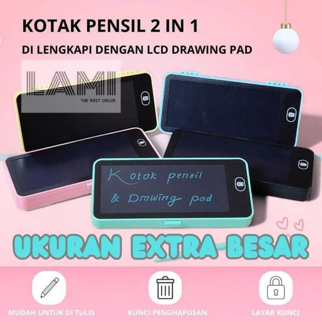 

kotak pensil drawing 2 in 1