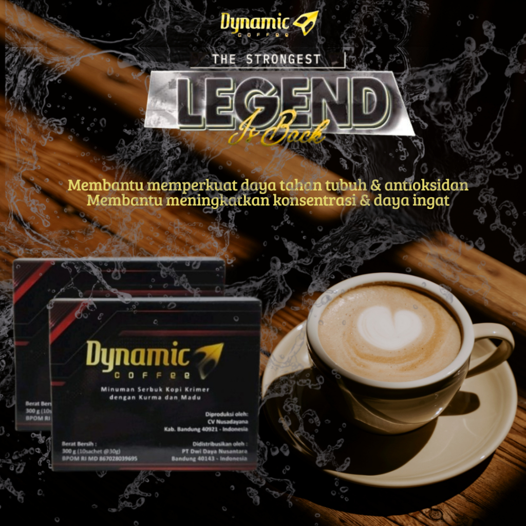 

DYNAMIC COFFE 10 SACHET ORIGINAL