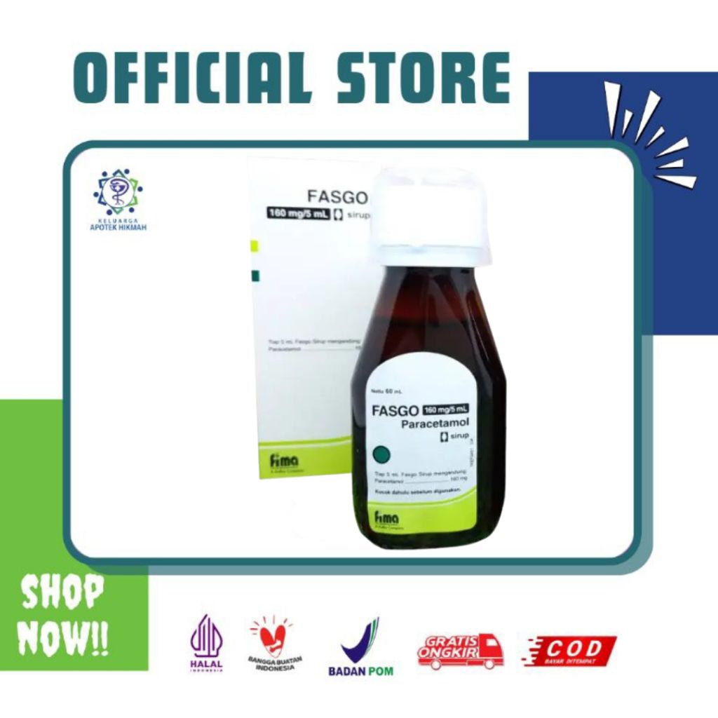 

Fasgo syrup paracetamol atasi masalah kesehatan demam