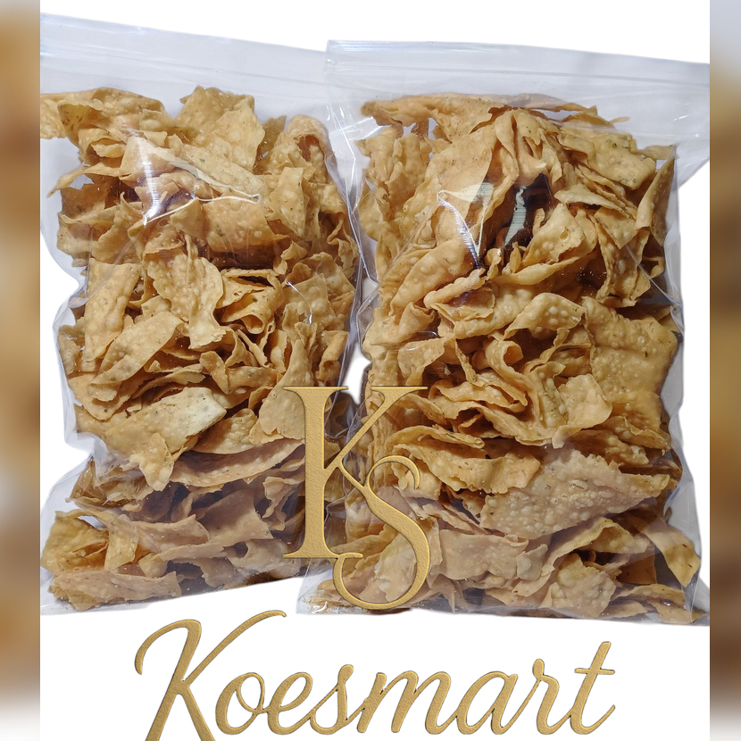 

Keripik Pangsit Daun Jeruk 500gr – Snack Renyah Gurih Kiloan | koesmart