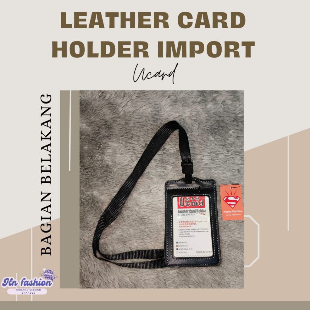 

GANTUNGAN KARTU TRANSPARAN