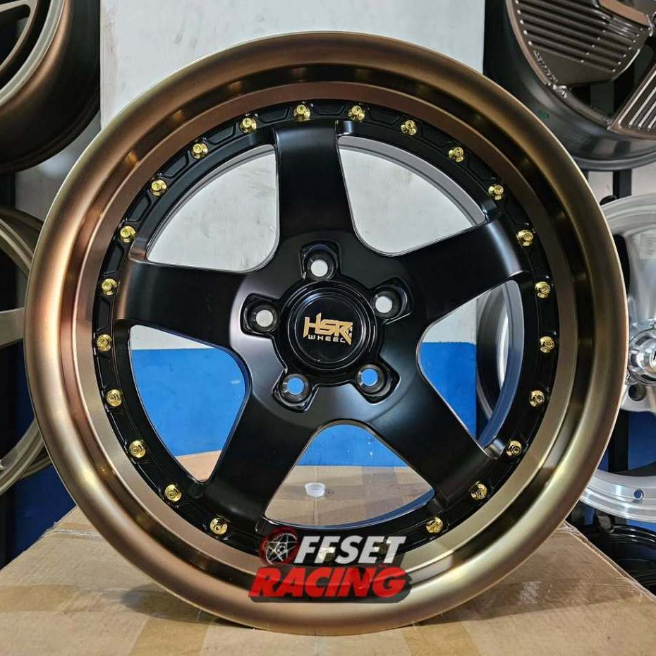 Velg R17 Mobil Xpander Ertiga HRV Rush BRV Terios Velg Mobil HSR BOB Ring 17 Lubang 5