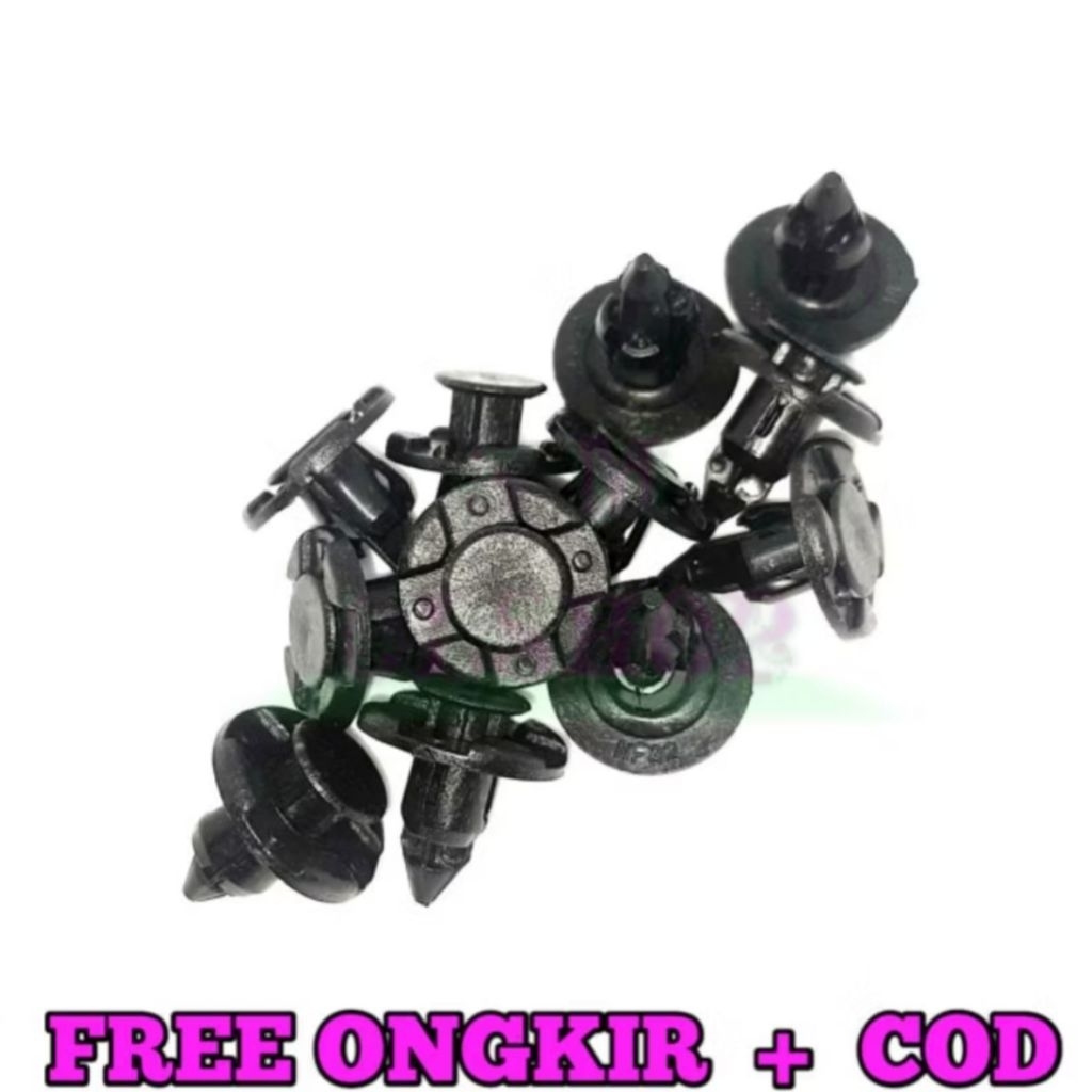 KANCING KLIP BEMPER MOBIL AVANZA NISSAN KLIP PLASTIK BEMPER MOBIL TOYOTA KLIP SPAKBOR MOBIL AVANZA V