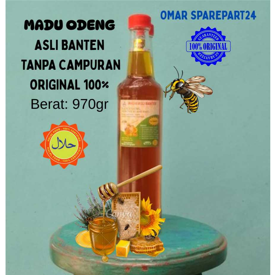 

PROMO Madu Odeng Asli Banten Original Tanpa Campuran Natural Alami Raw Honey