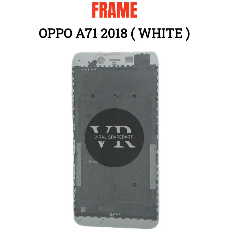 FRAME LCD OPPO A71 2018 PUTIH