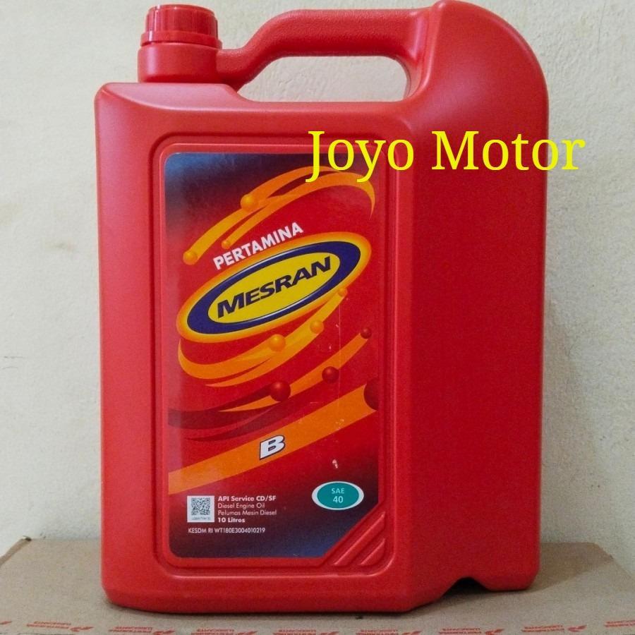 Oli Mesin Diesel Pertamina Mesran B40 SAE 40 10 Liter