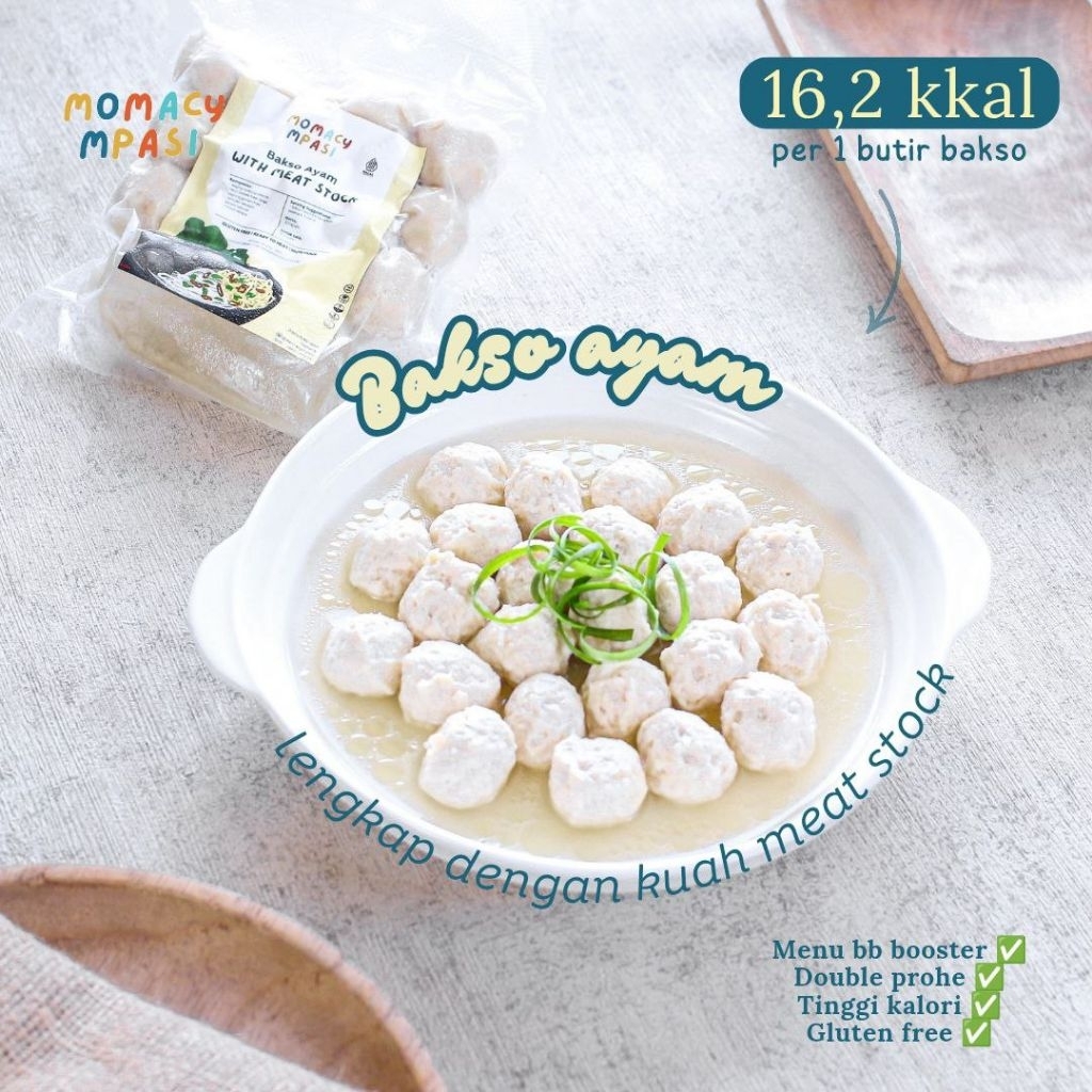 

Bakso ayam gluten-free