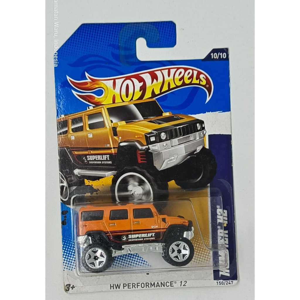 Hot wheels hummer h2