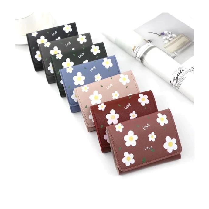 Dompet Kecil Lipat Cewek Korea/ Dompet Wanita Kecil Aesthetic