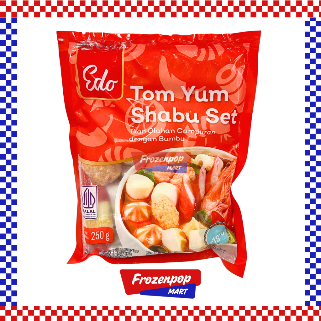 

Edo Tom Yum Shabu Set 250gr Siap Masak Sudah Termasuk Bumbu [INSTANT MALANG]