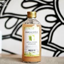 

[oddsolshop] pekanbaru/Verdure Apple Cider Vinegar 250ML Cuka Sari Apel Botol Kaca Glass Bottle