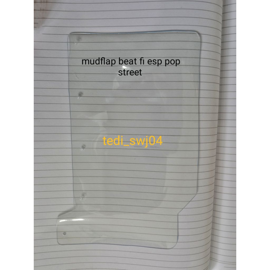 mudflap transparan beat fi esp pop street