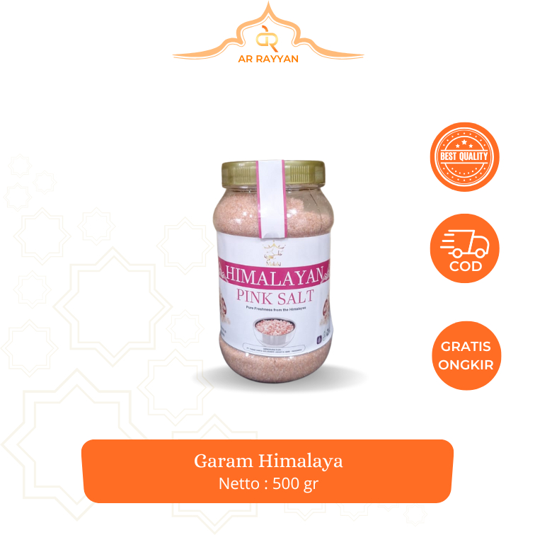 

Garam Himalaya Original 500gr Pink salt / Himalaya Salt Original Premium
